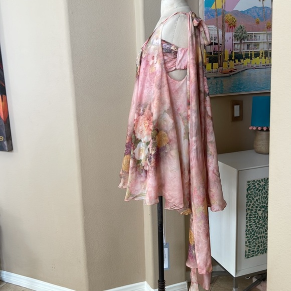 The Dolls House Dresses The Doll House Anthia Dress In Rose Silk